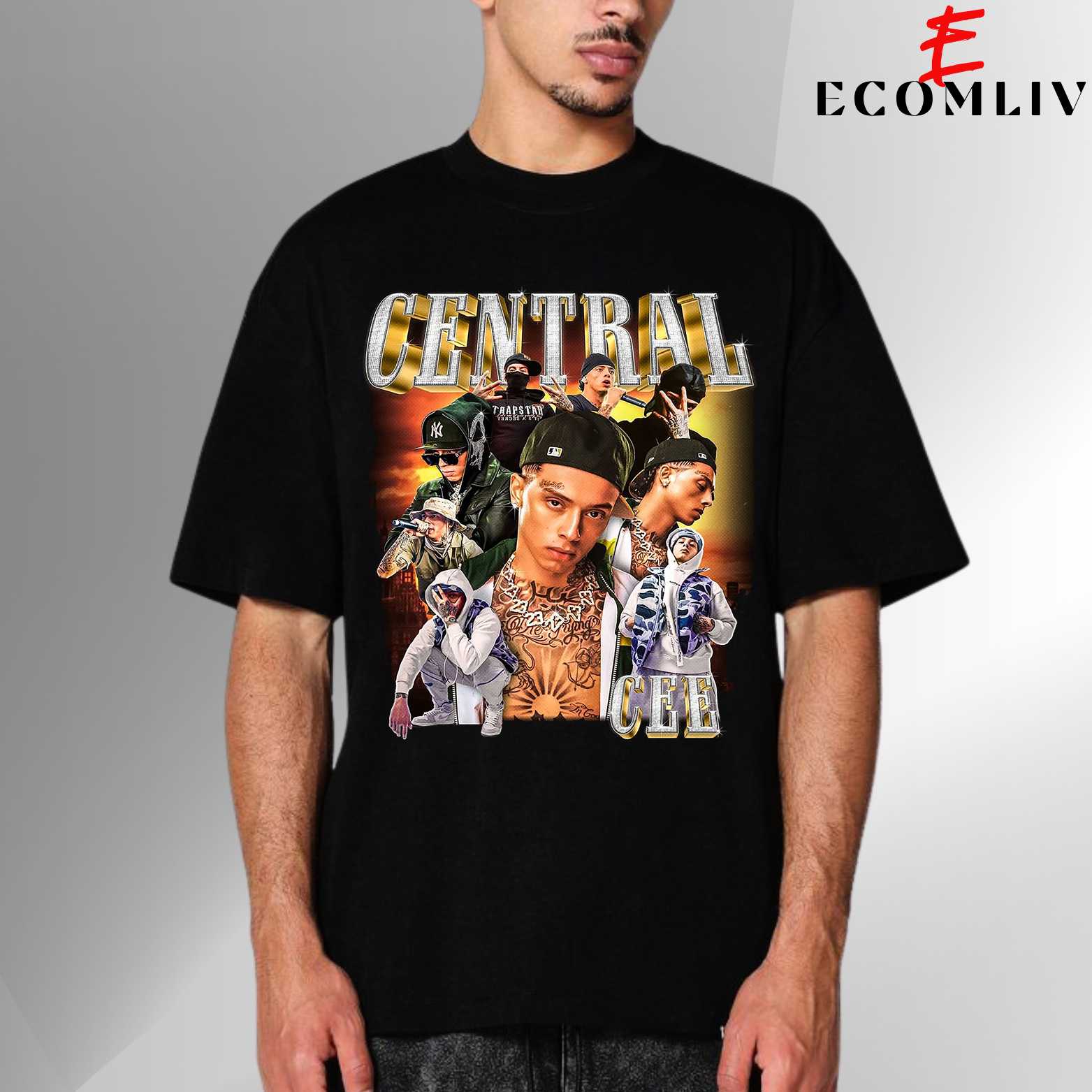 Central Cee Streetwear Graphic Tee, Unisex T Shirt, Hip Hop Star Apparel